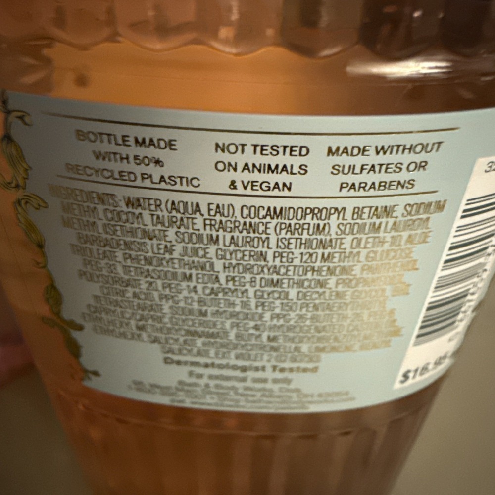 Bath & Body Works Lot of 3 Bottles Sweetest Song Body Wash Shower Gel 10 oz‎ - Picture 3 of 5